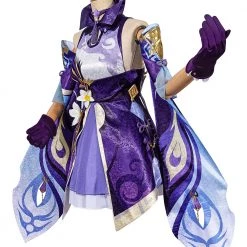 Genshin Impact Keqing Cosplay Costume -Game Costumes Sales COS 017 02 184