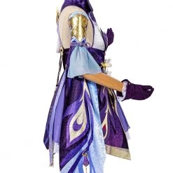 Genshin Impact Keqing Cosplay Costume -Game Costumes Sales COS 017 03 147