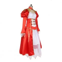 Fate/Extra Red Saber Nero Cosplay Costume -Game Costumes Sales COS 017 03 59