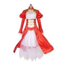 Fate/Extra Red Saber Nero Cosplay Costume -Game Costumes Sales COS 017 04 47