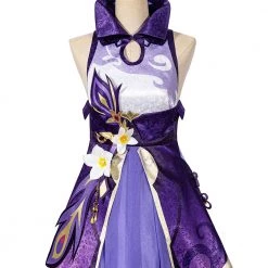Genshin Impact Keqing Cosplay Costume -Game Costumes Sales COS 017 05 58