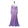 Frozen 2 Princess Elsa Purple Dress Cosplay Costume -Game Costumes Sales COS 018 01 183
