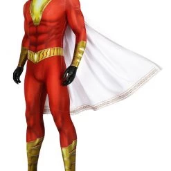 Captain Marvel Shazam Jumpsuit Cosplay Costume -Game Costumes Sales COS 018 02 170
