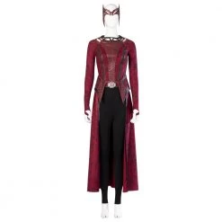 Deluxe Doctor Strange In The Multiverse Of Madness Wanda Maximoff Scarlet Witch Cosplay Costume -Game Costumes Sales COS 018 05 69