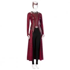 Deluxe Doctor Strange In The Multiverse Of Madness Wanda Maximoff Scarlet Witch Cosplay Costume -Game Costumes Sales COS 018 06 42