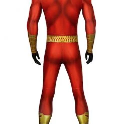Captain Marvel Shazam Jumpsuit Cosplay Costume -Game Costumes Sales COS 018 07 16
