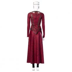Deluxe Doctor Strange In The Multiverse Of Madness Wanda Maximoff Scarlet Witch Cosplay Costume -Game Costumes Sales COS 018 08 14