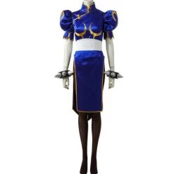 Deluxe Street Fighter V Chun Li Cosplay Costume