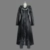 Kingdom Hearts II Roxas Organization XIII Leather Suit Cosplay Costume -Game Costumes Sales COS 019 01 172