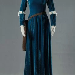Disney Movie Brave Princess Merida Dress Cosplay Costume