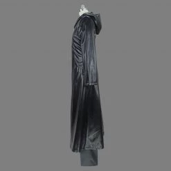 Kingdom Hearts II Roxas Organization XIII Leather Suit Cosplay Costume -Game Costumes Sales COS 019 02 139