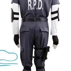 Resident Evil 4 Leon Scott Kennedy RPD Uniform Cosplay Costume 8 Resident Evil 4 Leon Scott Kennedy RPD Uniform Cosplay Costume -Game Costumes Sales COS 019 03 60