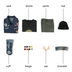 2020 Disney Onward Barley Lightfoot Cosplay Costume -Game Costumes Sales COS 019 11 2