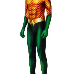 Aquaman Arthur Curry Jumpsuit Cosplay Costume -Game Costumes Sales COS 020 02 178