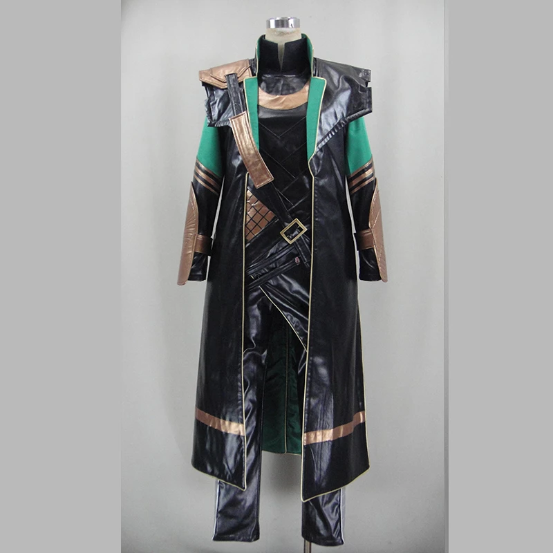 Deluxe Thor: The Dark World Loki Loptr Cosplay Costume 3 Deluxe Thor: The Dark World Loki Loptr Cosplay Costume