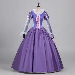 Tangled Rapunzel Princess Dress Cosplay Costume - Version 2