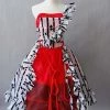 Alice In Wonderland Alice Red Court Dress Cosplay Costume -Game Costumes Sales COS 021 01 51