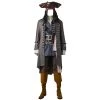 Pirates Of The Caribbean Captain Jack Sparrow Cosplay Costume -Game Costumes Sales COS 021 01 69