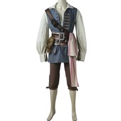 Pirates Of The Caribbean Captain Jack Sparrow Cosplay Costume 12 Pirates Of The Caribbean Captain Jack Sparrow Cosplay Costume -Game Costumes Sales COS 021 04 39