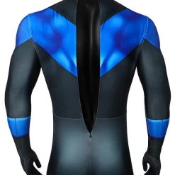 Batman: Under The Red Hood Nightwing Dick Grayson Jumpsuit Cosplay Costume -Game Costumes Sales COS 021 05 55