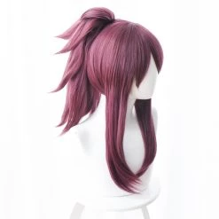 Purple 45cm League Of Legends LOL K/DA Akali Cosplay Wig 8 Purple 45cm League Of Legends LOL K/DA Akali Cosplay Wig -Game Costumes Sales COS 022 03 84