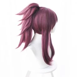 Purple 45cm League Of Legends LOL K/DA Akali Cosplay Wig 9 Purple 45cm League Of Legends LOL K/DA Akali Cosplay Wig -Game Costumes Sales COS 022 04 60