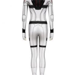 Movie Black Widow Yelena Belova White Jumpsuit Cosplay Costume -Game Costumes Sales COS 022 04 86