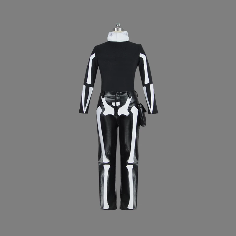 Fortnite Battle Skull Trooper Cosplay Costume Version 2 7 Fortnite Battle Skull Trooper Cosplay Costume Version 2 - Image 5