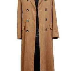 Doctor Who Coffee Long Coat Cosplay Costume