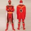 Red Power Rangers Mystic Uniform Spandex Zentai Costume -Game Costumes Sales COS 023 01 8