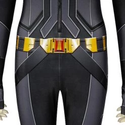 Movie Black Widow Yelena Belova Black Jumpsuit Cosplay Costume -Game Costumes Sales COS 023 06 17