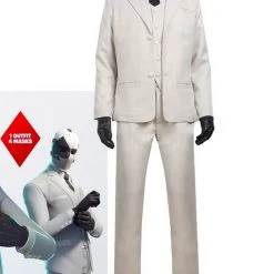 Fortnite Battle Royale Wild Card Uniform Cosplay Costume