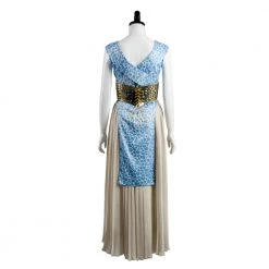 Game Of Thrones Mother Of Dragon Daenerys Targaryen Blue Suit Cosplay Costume 7 Game Of Thrones Mother Of Dragon Daenerys Targaryen Blue Suit Cosplay Costume -Game Costumes Sales COS 024 03 91