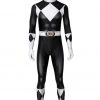 Power Rangers Zack/Black Ranger Jumpsuit Cosplay Costume