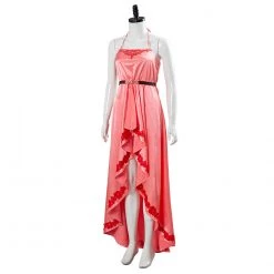 Final Fantasy VII Remake Aerith Honeybee Inn Pink Dress Cosplay Costume -Game Costumes Sales COS 026 02 159