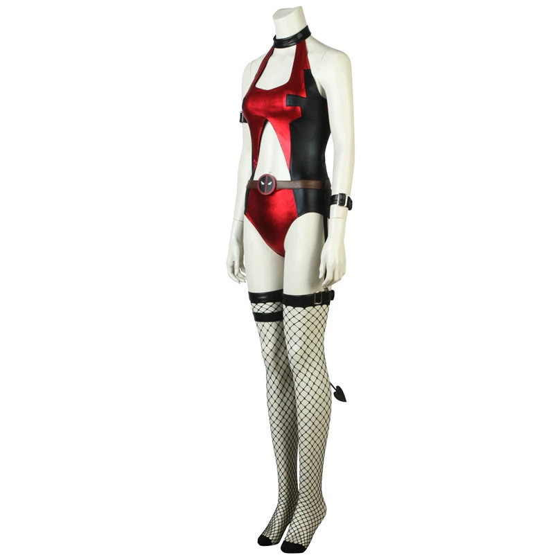 Deadpool Female Cosplay Costume Version 2 4 Deadpool Female Cosplay Costume Version 2 - Image 2