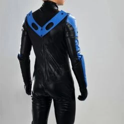Deluxe Batman: Arkham City Nightwing Cosplay Costume -Game Costumes Sales COS 026 05 2