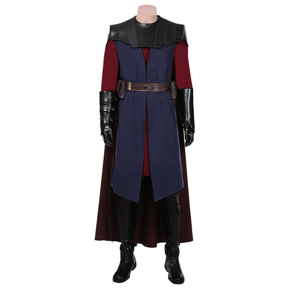 Star Wars: The Clone Wars Anakin Skywalker Cosplay Costume 4 Star Wars: The Clone Wars Anakin Skywalker Cosplay Costume - Image 2