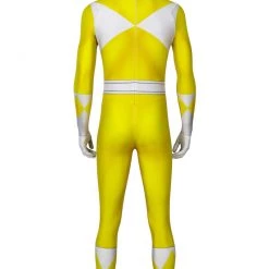 Power Rangers Boy Yellow Ranger Jumpsuit Cosplay Costume -Game Costumes Sales COS 027 02 174