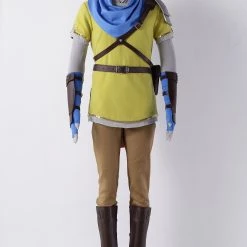 The Legend Of Zelda: Hyrule Warriors Link Yellow Cosplay Costume