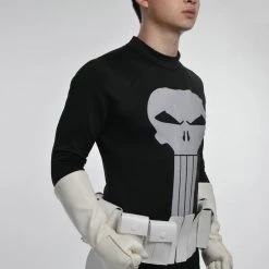 Deluxe The Punisher Frank Castle Cosplay Costume 12 Deluxe The Punisher Frank Castle Cosplay Costume -Game Costumes Sales COS 028 04 2