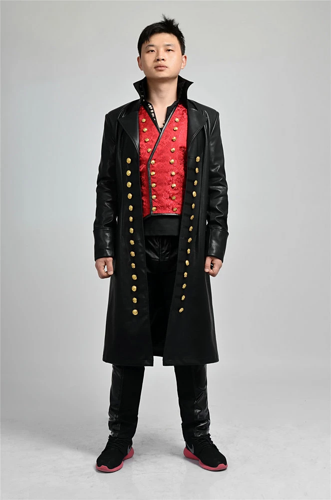 Once Upon A Time Captain Hook Cosplay Costume 3 Once Upon A Time Captain Hook Cosplay Costume