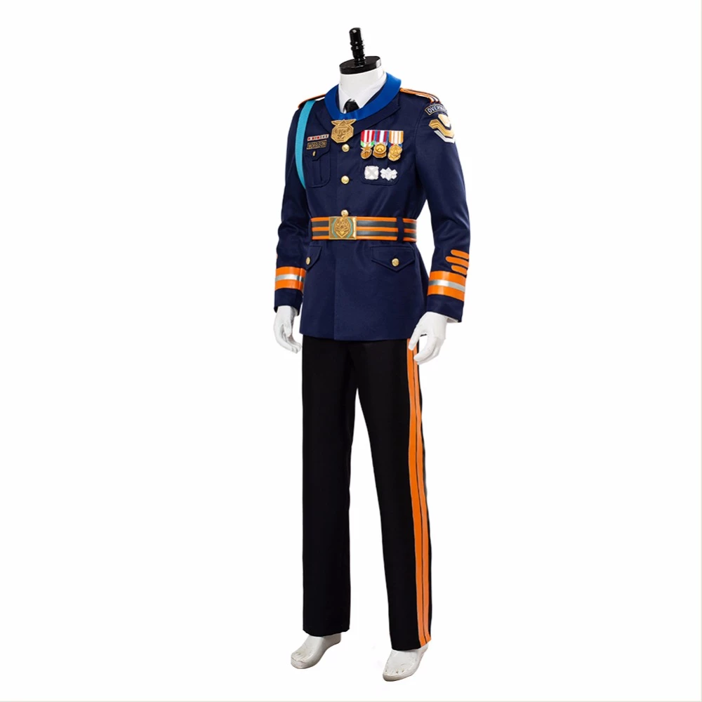 Overwatch Soldier 76 Officer Uniform Cosplay Costume 5 Overwatch Soldier 76 Officer Uniform Cosplay Costume - Image 3