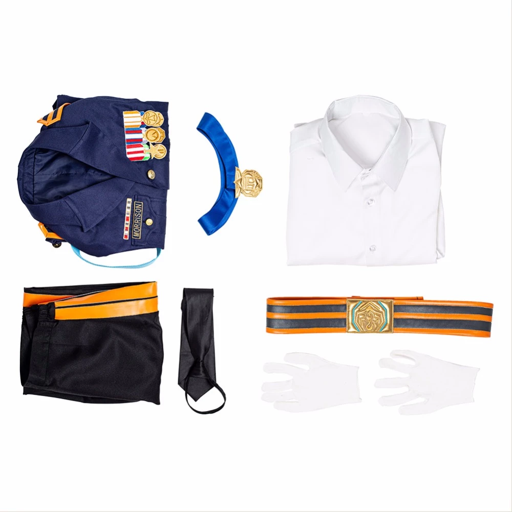 Overwatch Soldier 76 Officer Uniform Cosplay Costume 8 Overwatch Soldier 76 Officer Uniform Cosplay Costume - Image 6