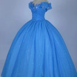 Cinderella Princess Cosplay Dress 2015 Edition -Game Costumes Sales COS 02 04 6
