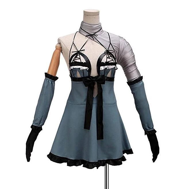 NieR: Automata 2B YoRHa No.2 Type B Swimsuit Cosplay Costume 3 NieR: Automata 2B YoRHa No.2 Type B Swimsuit Cosplay Costume