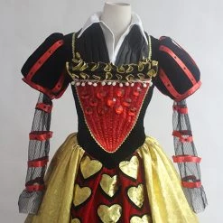 Alice In Wonderland Red Queen Cosplay Costume -Game Costumes Sales COS 030 04 17