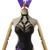 League Of Legends LOL K/DA ALL OUT Evelynn Bunny Suit Cosplay Costume -Game Costumes Sales COS 031 01 236
