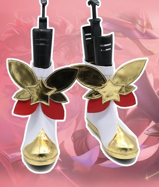 League Of Legends LOL Star Guardian Jinx Cosplay Shoes 3 League Of Legends LOL Star Guardian Jinx Cosplay Shoes