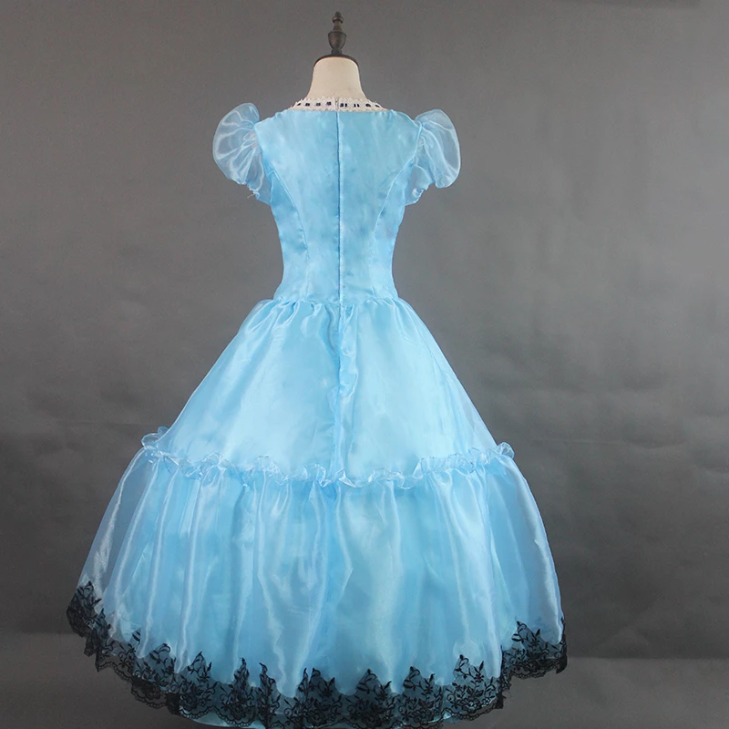 Alice In Wonderland Alice Cosplay Costume 5 Alice In Wonderland Alice Cosplay Costume - Image 3
